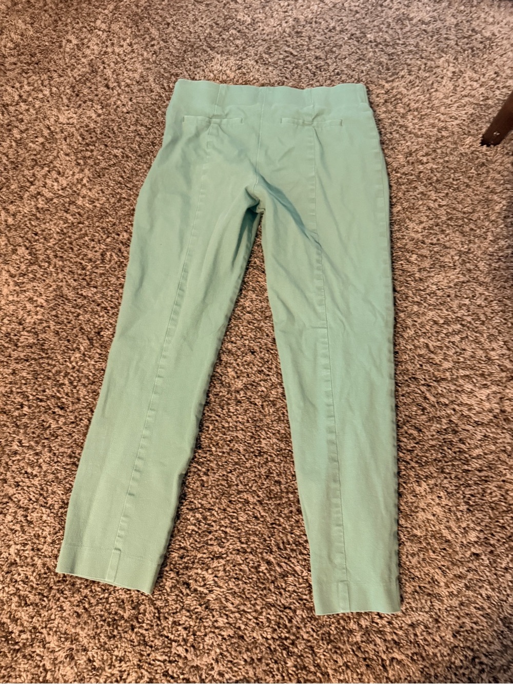 a new day Mint Green Leggings with Black Waistband